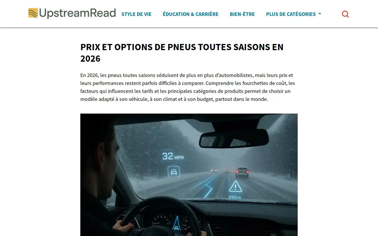 Landing page screenshot