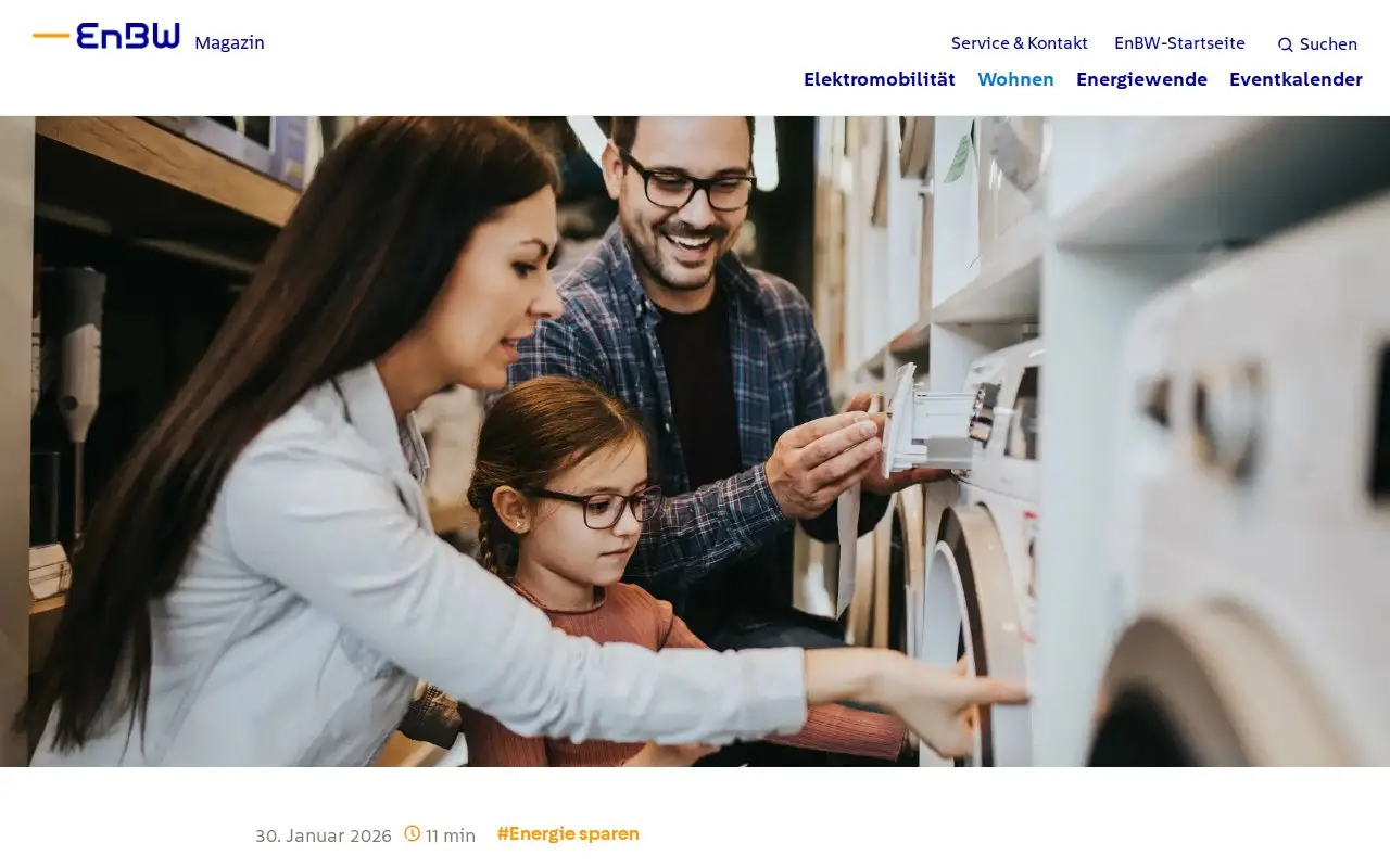 Landing page screenshot