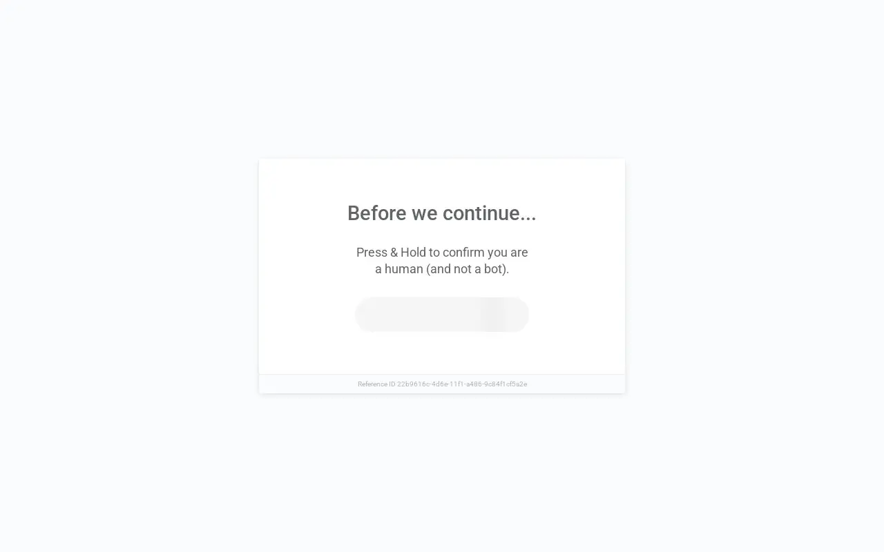 Landing page screenshot