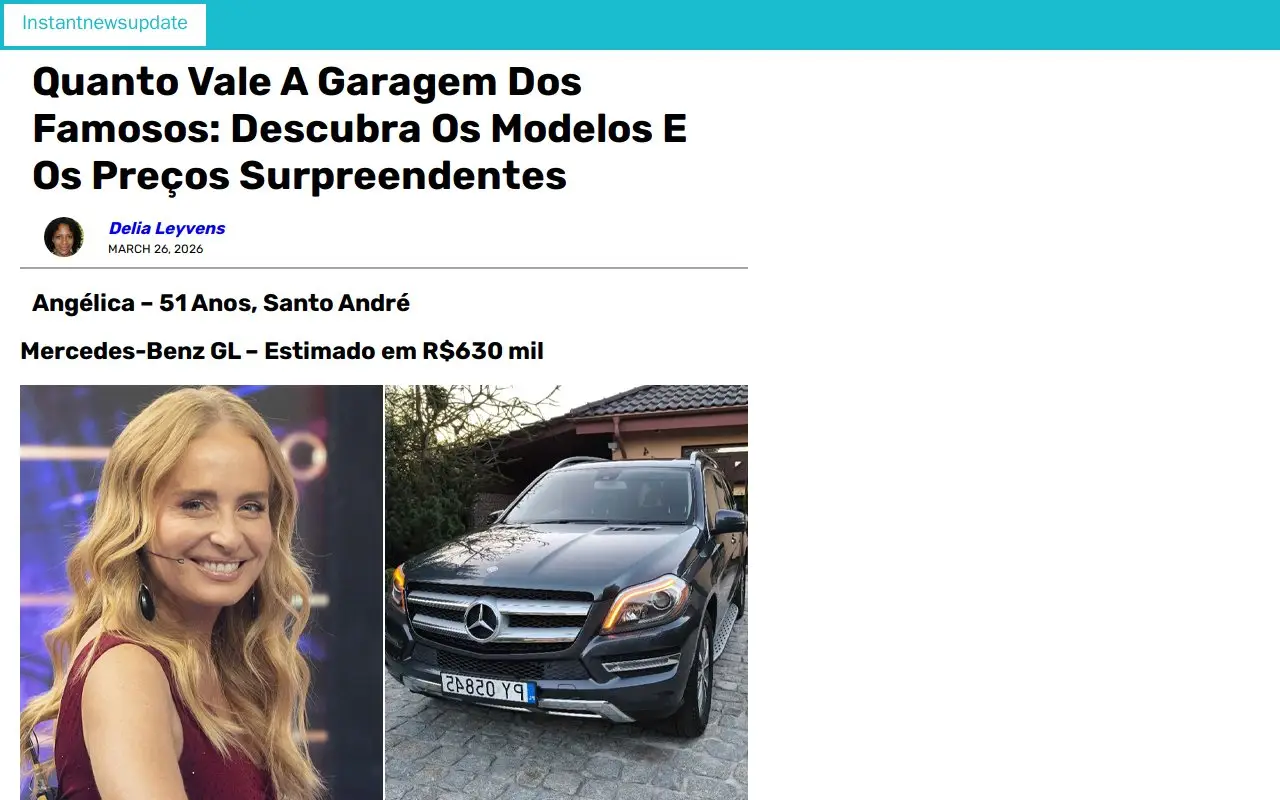 Landing page screenshot